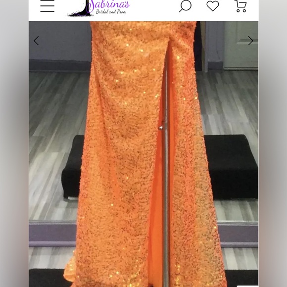 Lia Mia - 23-102 - 4 - orange - Picture 2 of 4